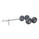 Ultratec Grundstomme 80mm boggievagn inkl. stödben